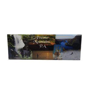 Americana Souvenirs & Gifts Pocono Mountains, PA Magnet Made in USA Wildlife